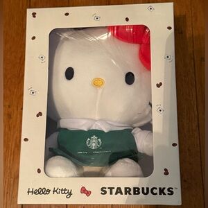 Starbucks Hello Kitty Plush - NEW IN BOX